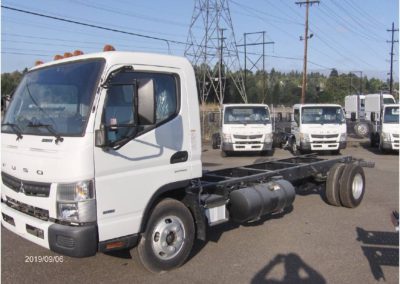 2017 MITSUBISHI FUSO FEC CAB CHASSIS #1358