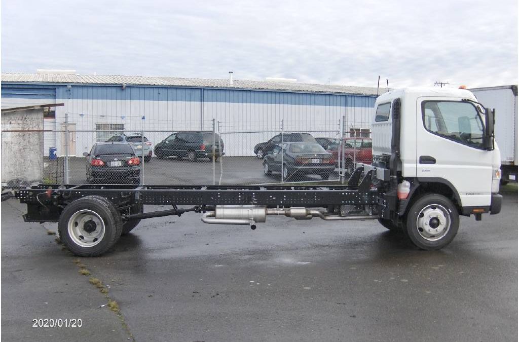 2020 MITSUBISHI FUSO FE180 CAB CHASSIS – #1369